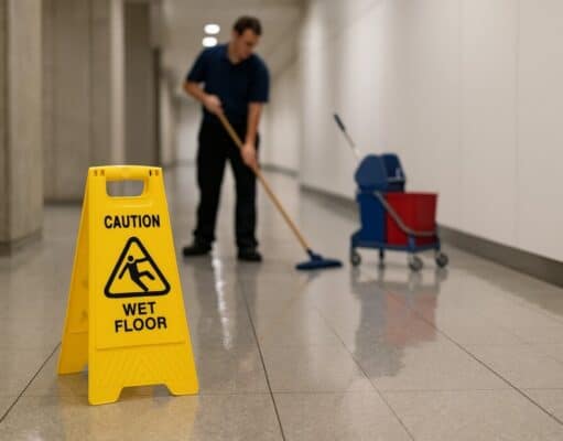Maintaining Floor Maintenance Protocols for the Workplace Can Prevent Lawsuits djr1121