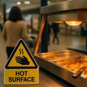 When Hot Food Stations Cause Burns In Shopping Centers