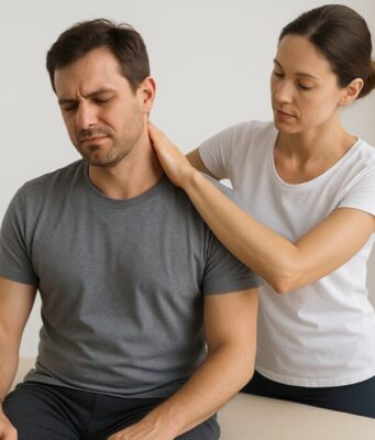 Myofascial Release Therapy After Rear-End Collision Muscle Tension Home