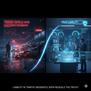 Why Hidden Vehicle Sensor Data From Modern Cars Holds the Key to Understanding Liability in Complex Traffic Incidents