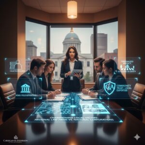 How Regional Firms Champion Local Injury Victims Against National Corporations