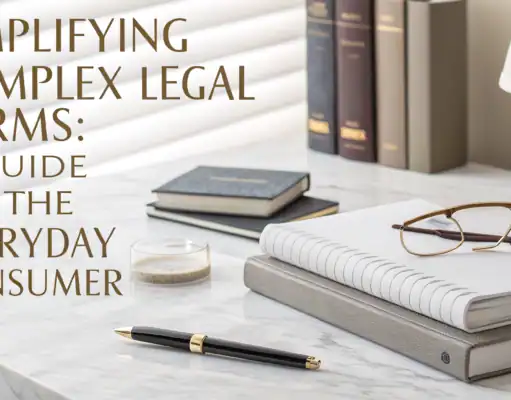 Simplifying Complex Legal Terms: A Guide for the Everyday Consumer